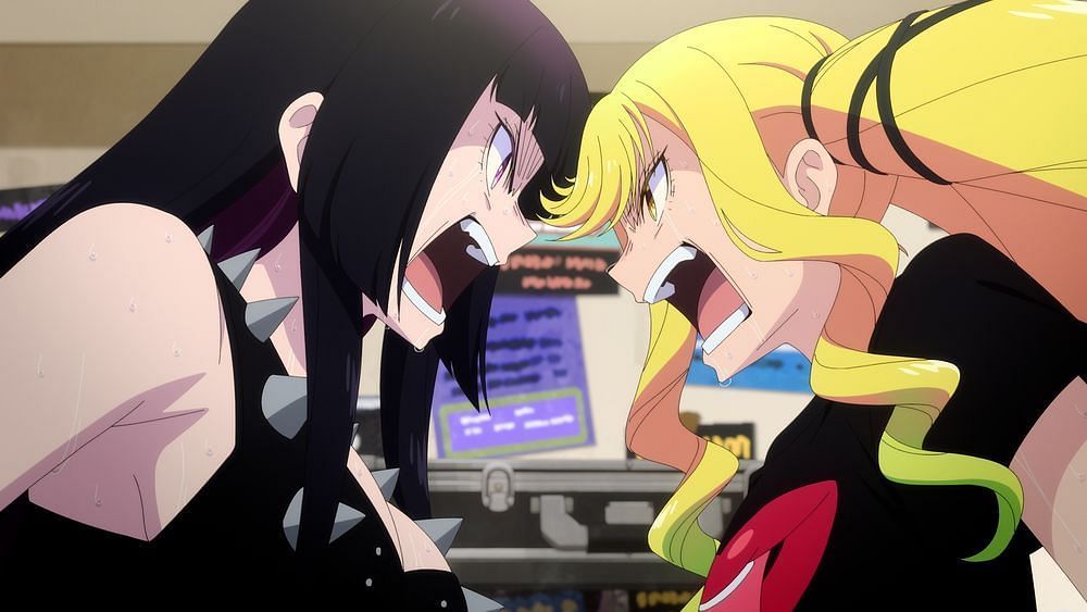 Otoha and Lilisa in the most recent episode (Image via Bandai Namco Pictures)